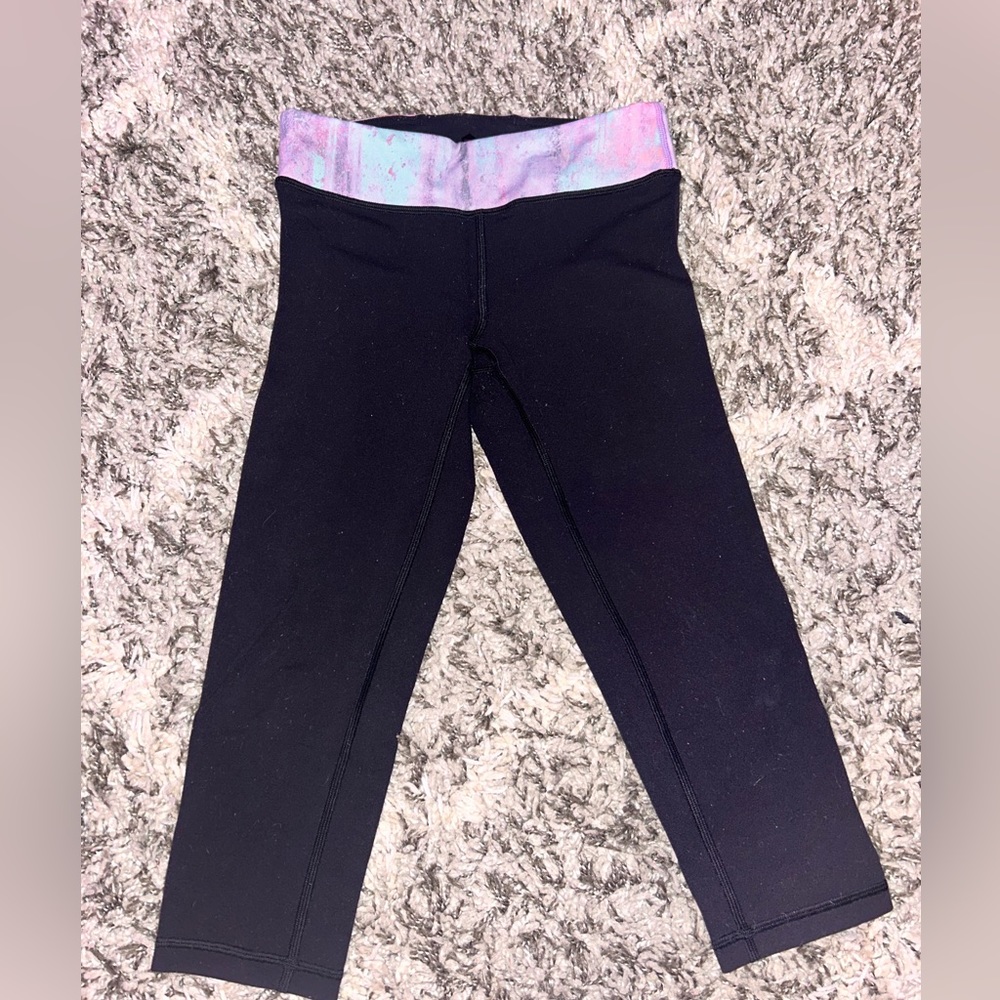 Ivivva Kids Size 10 Crop leggings